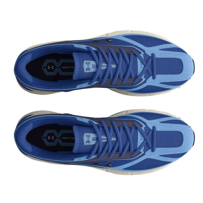 Blue - Lifestyle - Under Armour Womens-Ladies HOVR Road Leather Round Toe Shoes