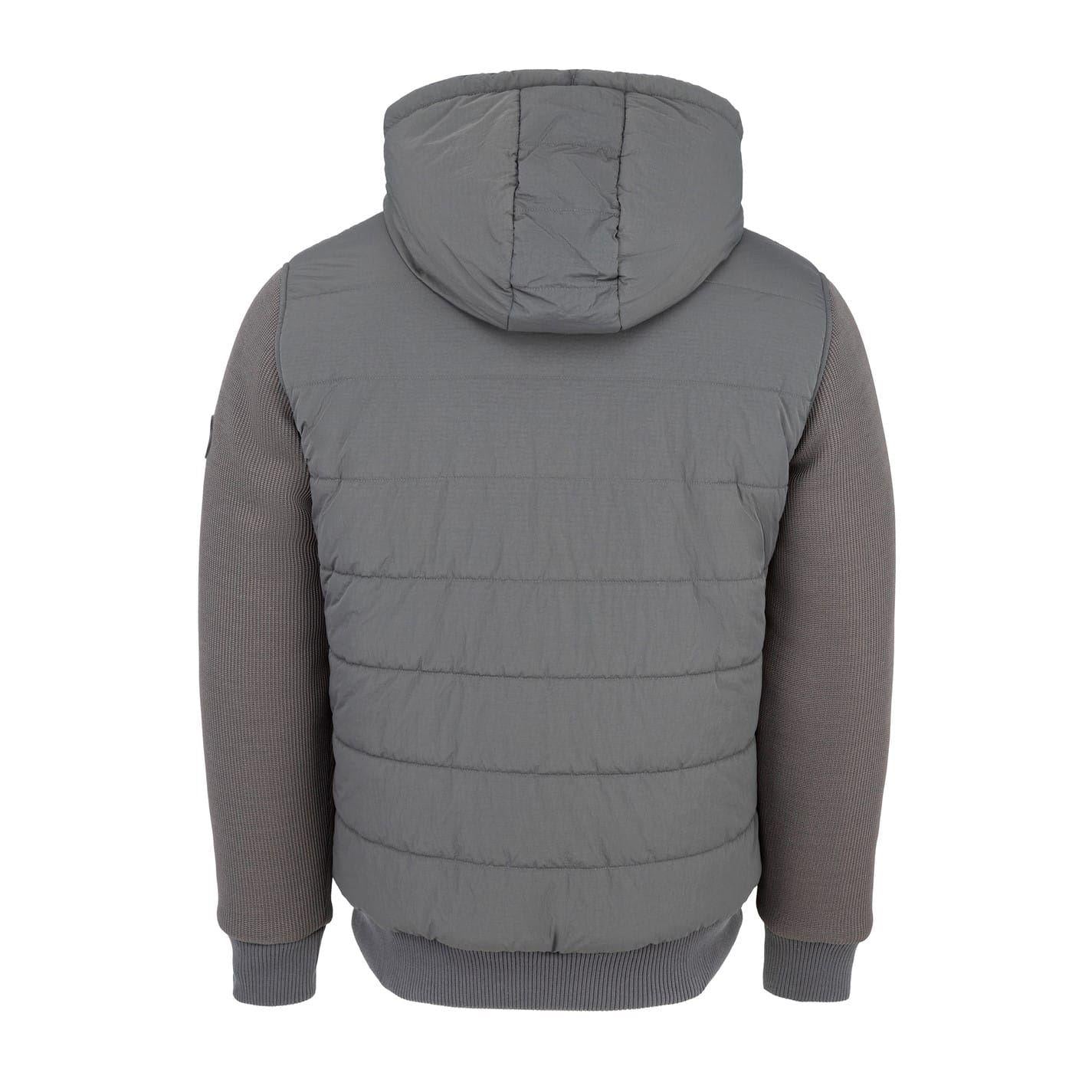 Charcoal - Back - Firetrap Mens Sartorial Padded Jacket