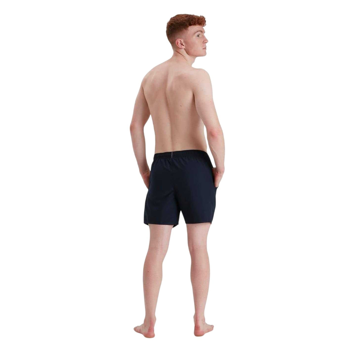 Navy - Back - Speedo Mens Prime Leisure Swim Shorts