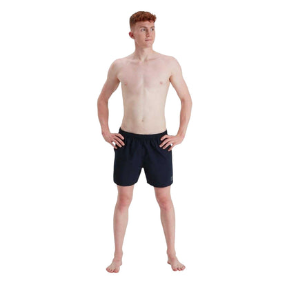 Navy - Pack Shot - Speedo Mens Prime Leisure Swim Shorts