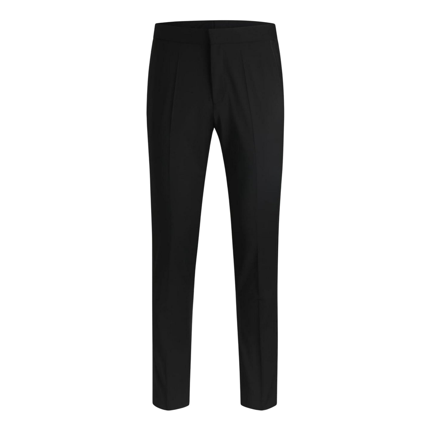 Black - Front - Hugo Mens Hesten Extra-Slim Trousers