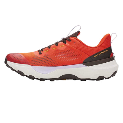 Orange - Side - Under Armour Mens Infinite Pro Shoes