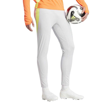 Grey-Yellow - Pack Shot - Adidas Mens Tiro 24 Tracksuit Bottoms