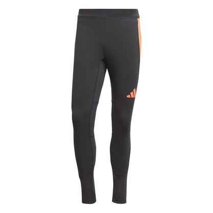 Black-Solar Red - Front - Adidas Mens Tiro 24 Tracksuit Bottoms