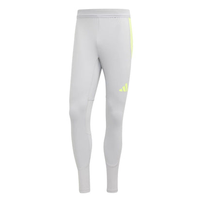 Grey-Yellow - Front - Adidas Mens Tiro 24 Tracksuit Bottoms