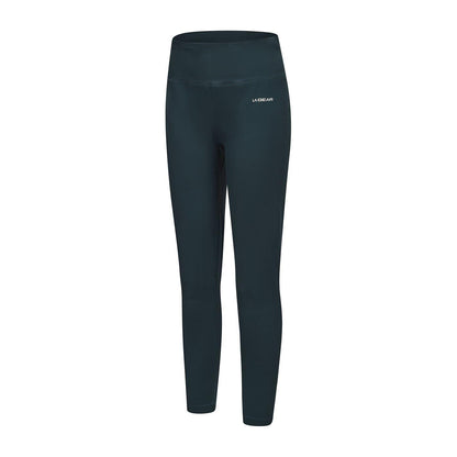 Forest Green - Side - LA Gear Womens-Ladies Seamless Tights