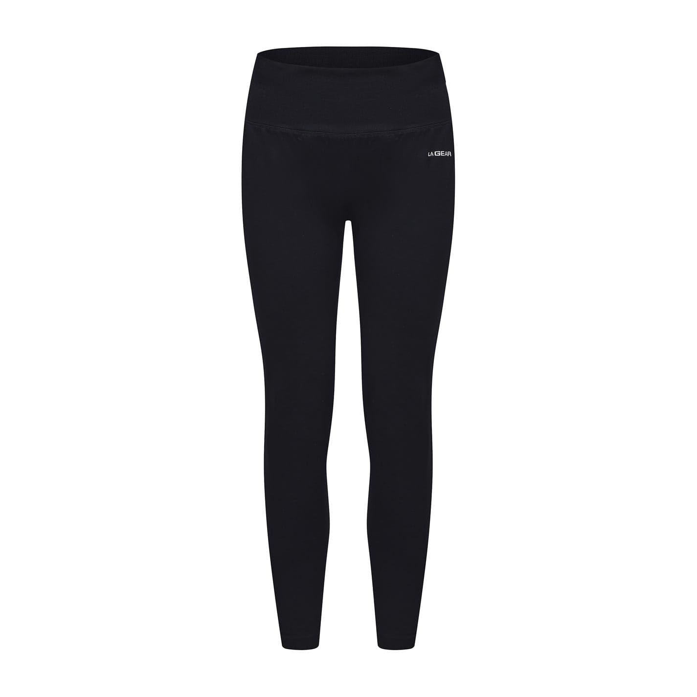 Black - Front - LA Gear Womens-Ladies Seamless Tights