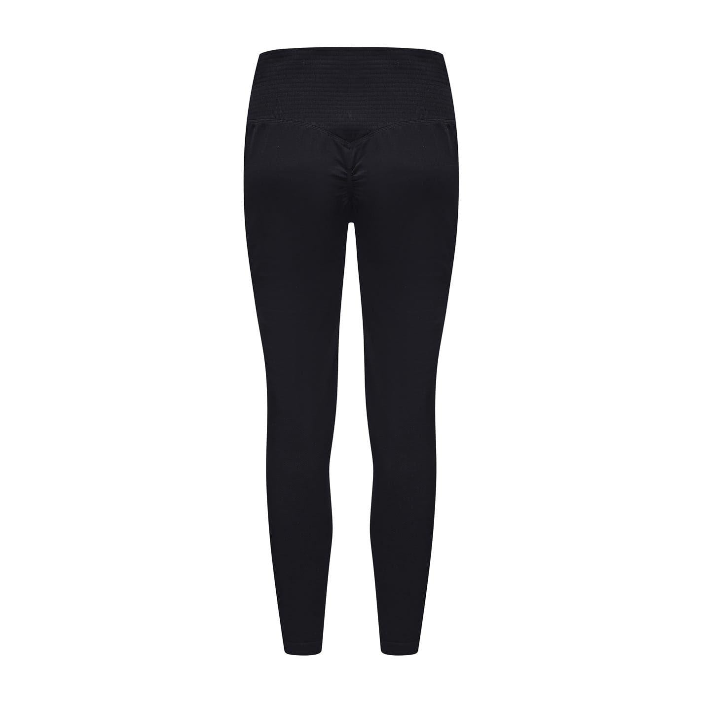 Black - Back - LA Gear Womens-Ladies Seamless Tights
