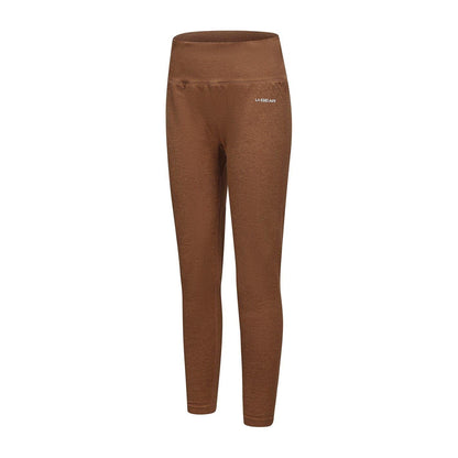 Mocha Marl - Side - LA Gear Womens-Ladies Seamless Tights