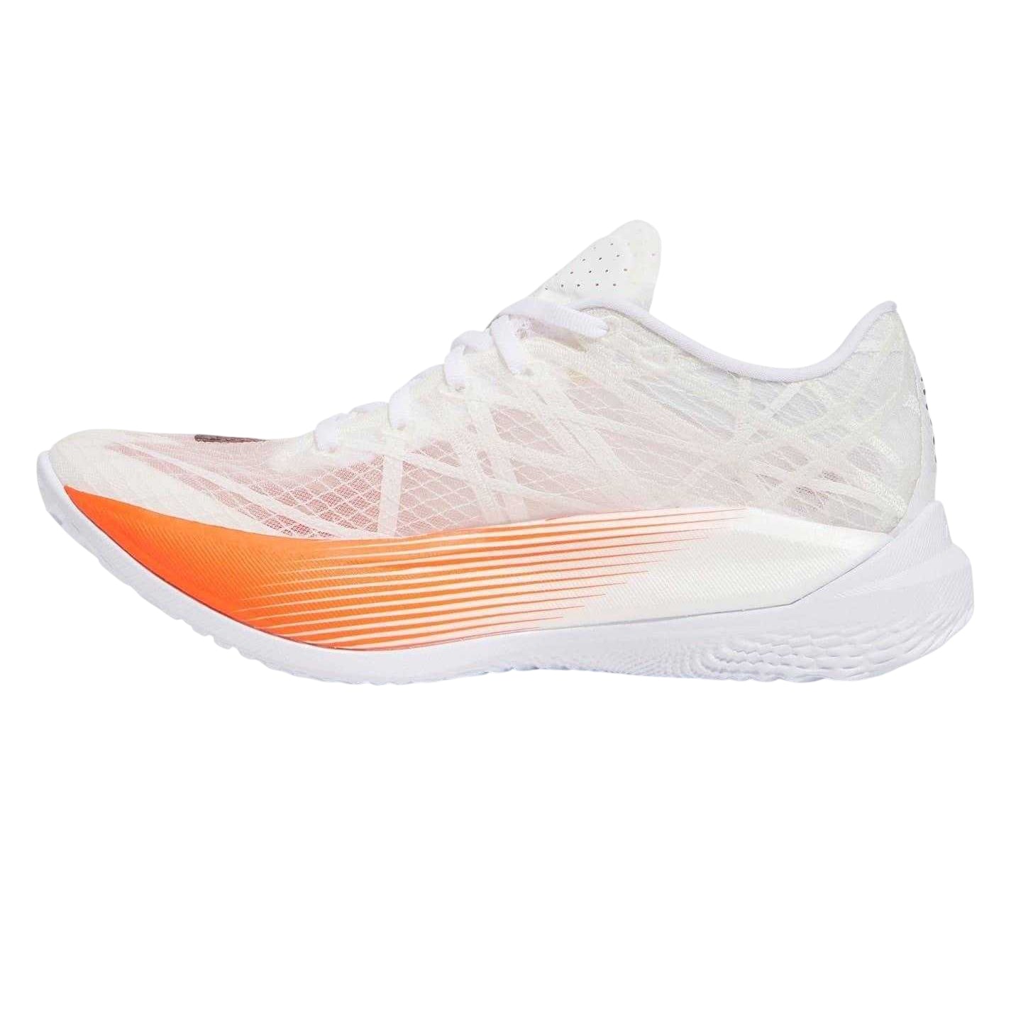 White - Side - Under Armour Womens-Ladies Velociti Elite 2 Running Trainers