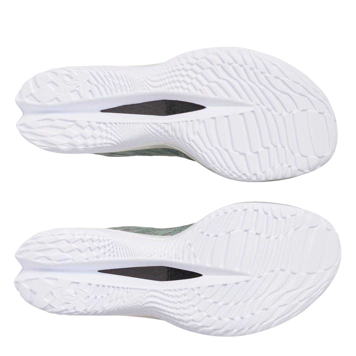 Green - Back - Under Armour Womens-Ladies Velociti Elite 2 Running Trainers