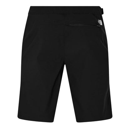 Black - Back - The North Face Mens Lightning Walking Shorts