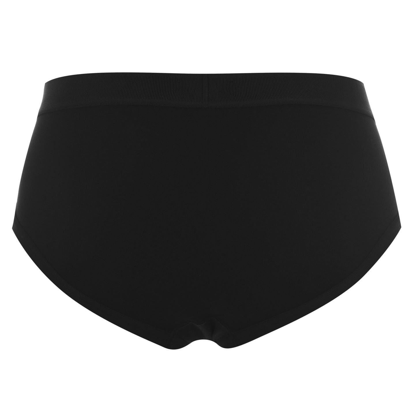 Black - Back - Tom Ford Mens Logo Cotton Blend Briefs
