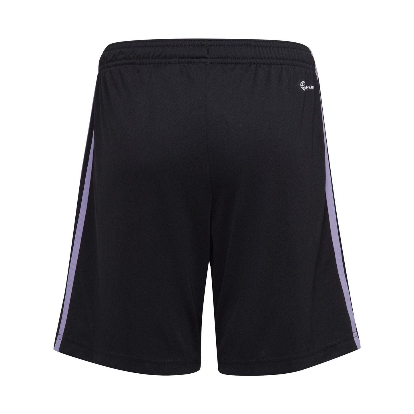 Black - Back - Adidas Childrens-Kids Olympique Lyonnais Third Shorts