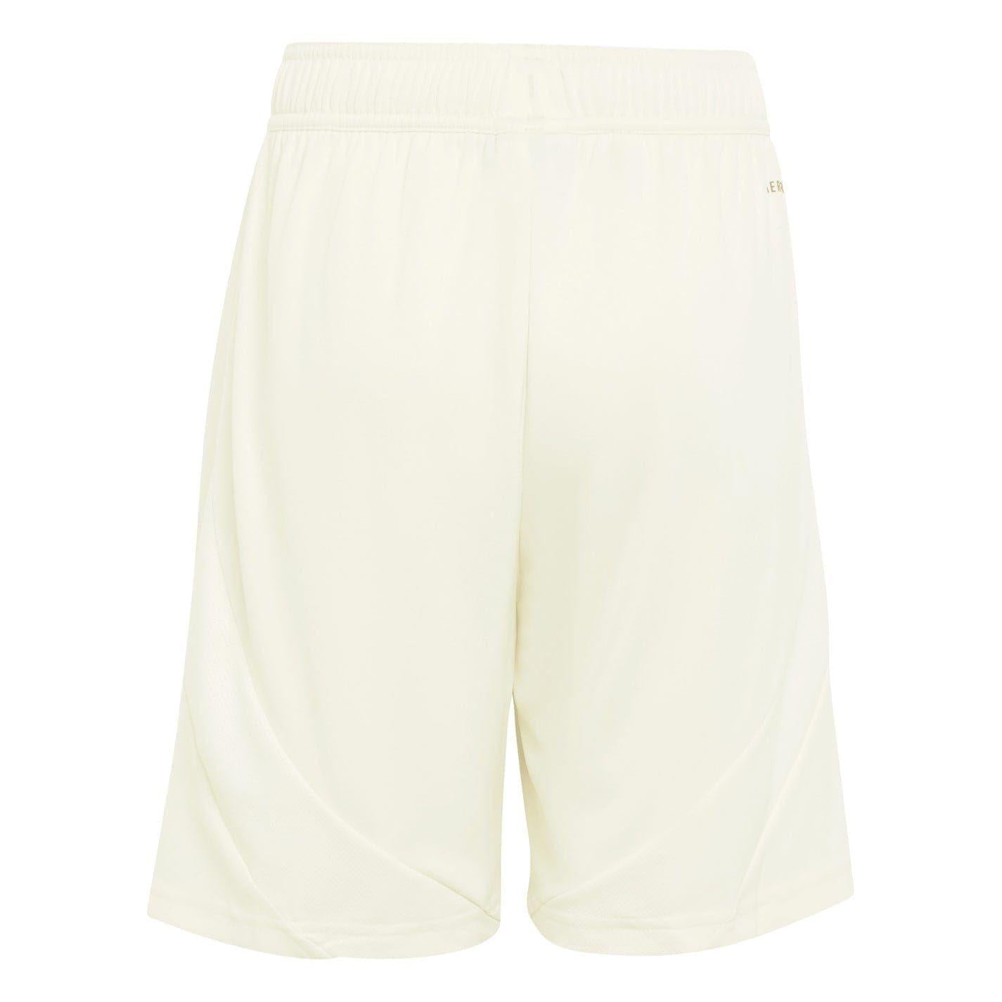 Ivory - Back - Adidas Childrens-Kids Olympique Lyonnais Third Shorts