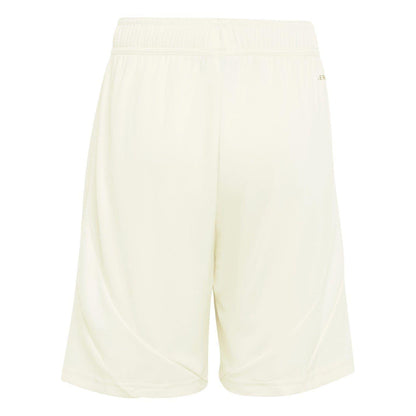 Ivory - Back - Adidas Childrens-Kids Olympique Lyonnais Third Shorts