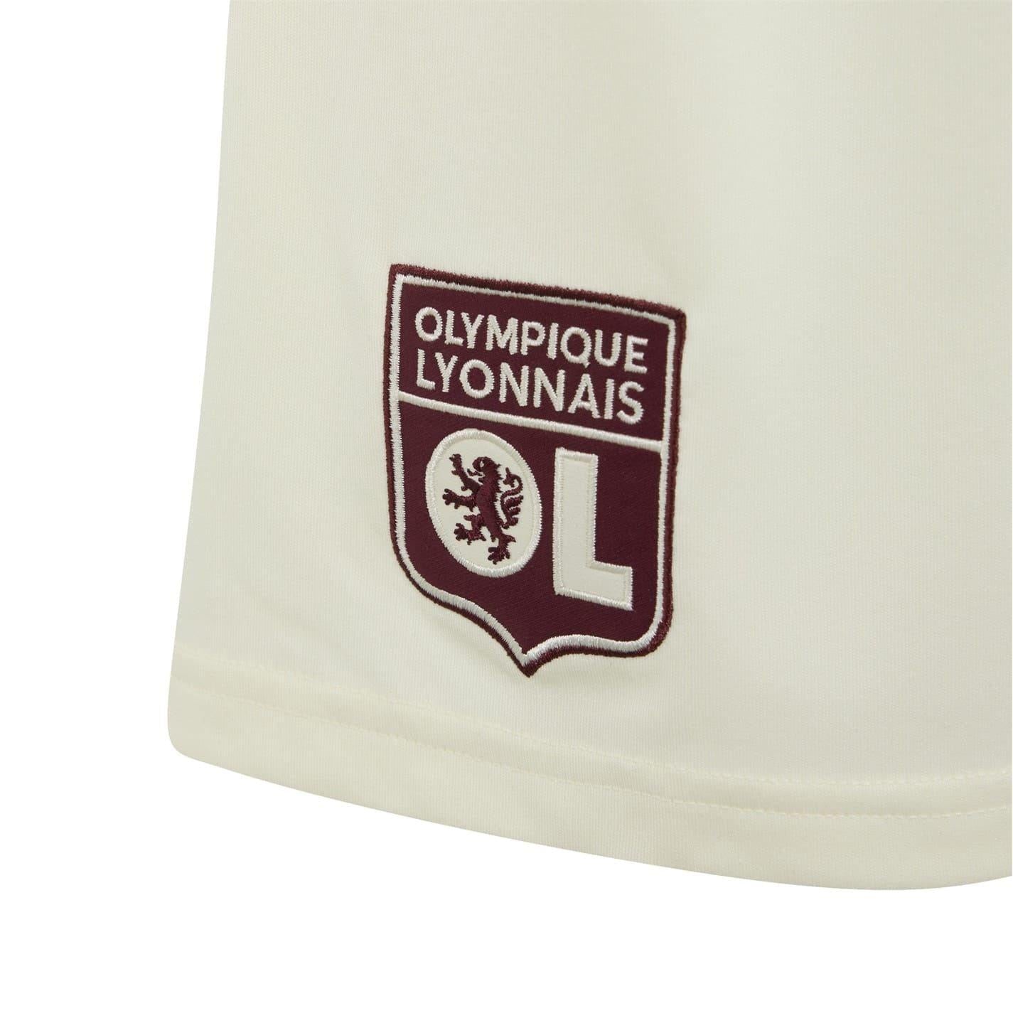 Ivory - Lifestyle - Adidas Childrens-Kids Olympique Lyonnais Third Shorts