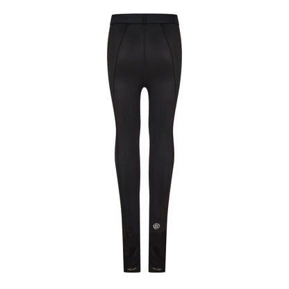 Black - Back - Skins Womens-Ladies Elite Recovery Leggings