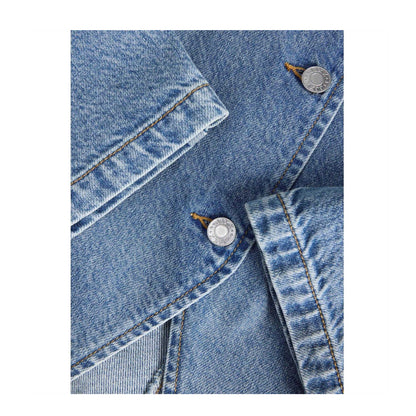 Blue - Lifestyle - JJXX Womens-Ladies Denim Wide Sleeves Shirt Jacket