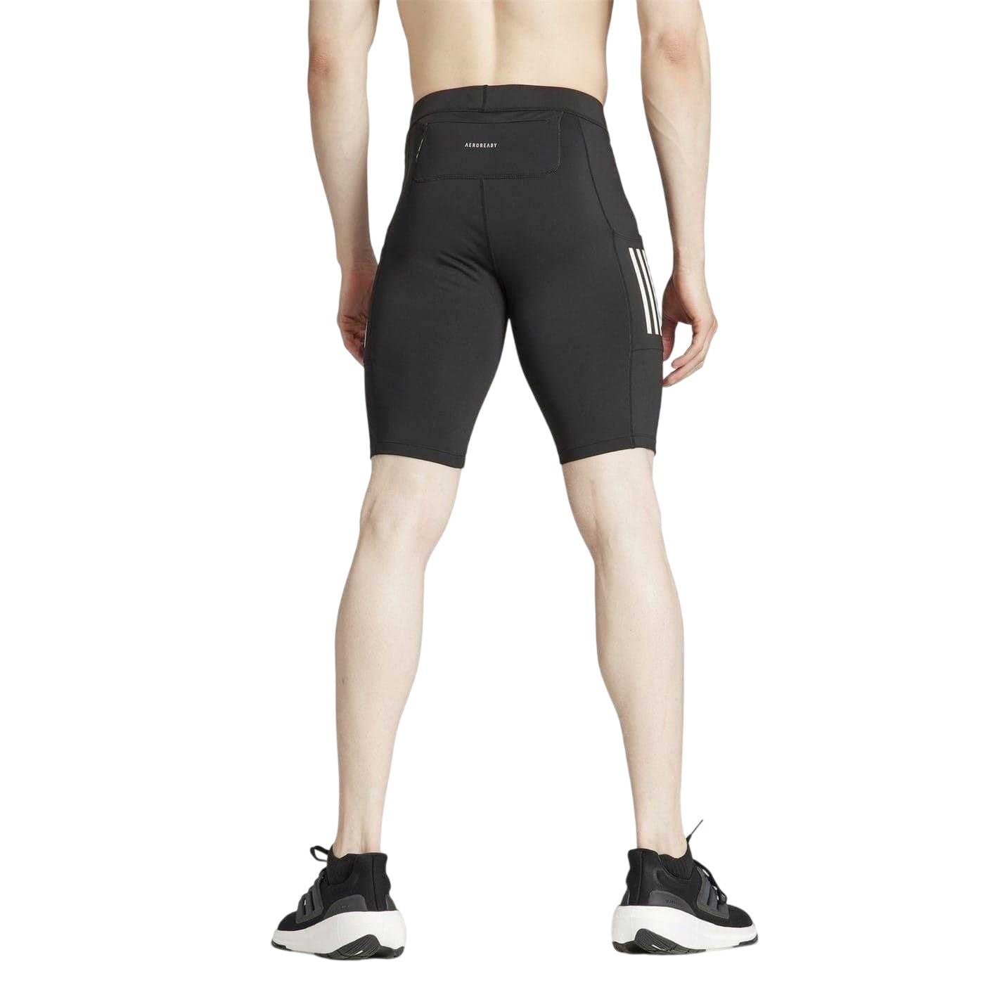 Black - Back - Adidas Mens Own The Run Tights