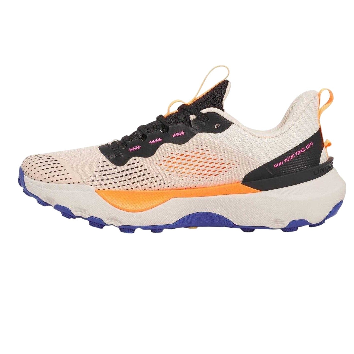 White - Back - Under Armour Womens-Ladies Infinite Pro Trainers