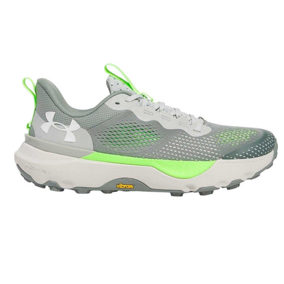 Green - Front - Under Armour Womens-Ladies Infinite Pro Trainers