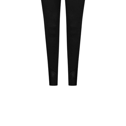 Black - Side - Everlast Womens-Ladies High Waist Tights