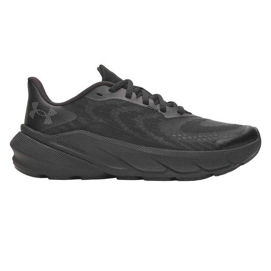 Black - Front - Under Armour Womens-Ladies Armour Charged+ Turbulence 3 Trainers