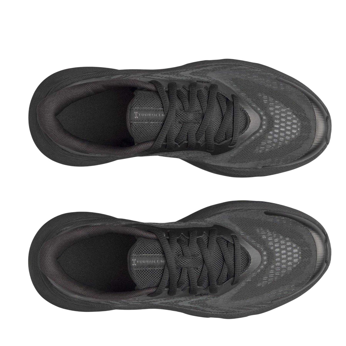Black - Lifestyle - Under Armour Womens-Ladies Armour Charged+ Turbulence 3 Trainers
