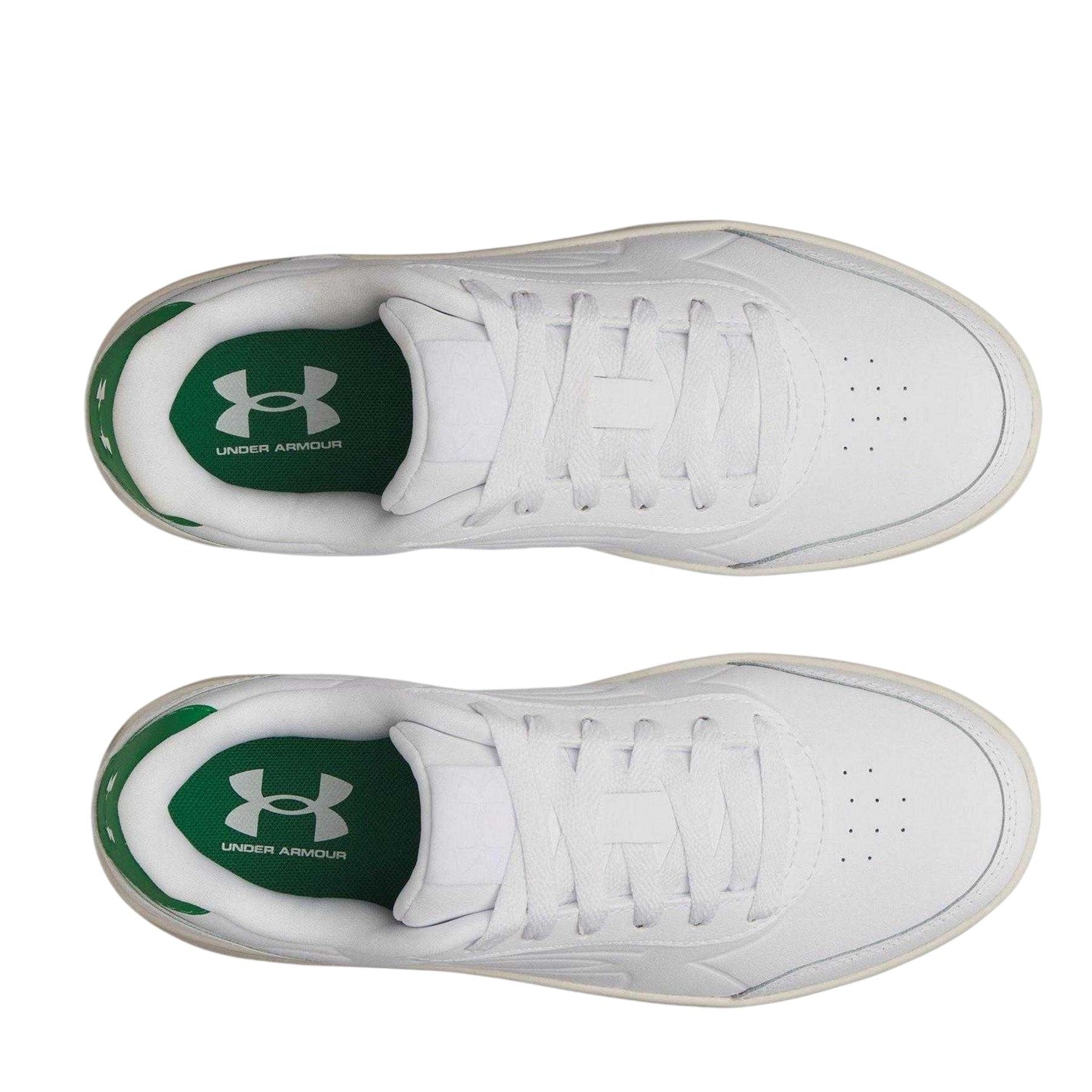 White-Green - Lifestyle - Under Armour Womens-Ladies Motion Trainers