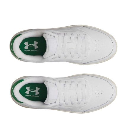 White-Green - Lifestyle - Under Armour Womens-Ladies Motion Trainers