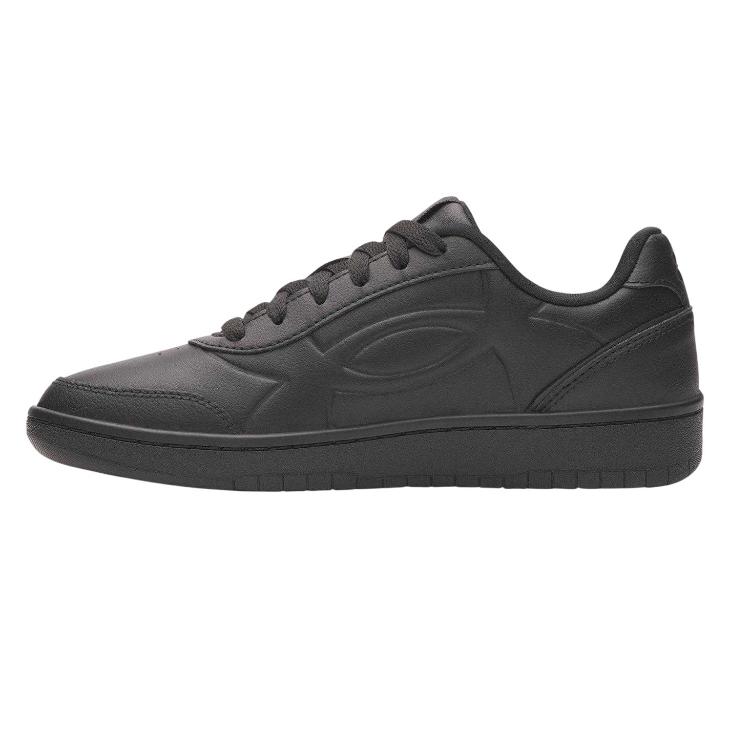 Black - Side - Under Armour Womens-Ladies Motion Trainers