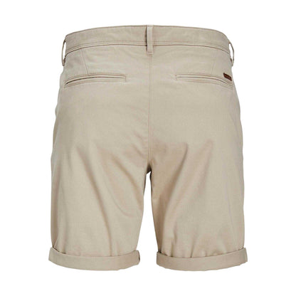 Crockery - Back - Jack And Jones Mens Bowie Chino Shorts