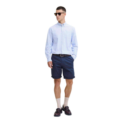 Navy Blazer - Side - Jack And Jones Mens Bowie Chino Shorts