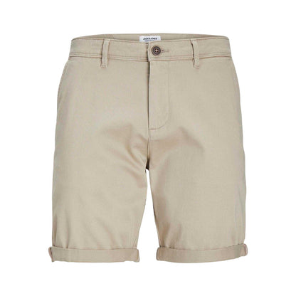 Crockery - Front - Jack And Jones Mens Bowie Chino Shorts
