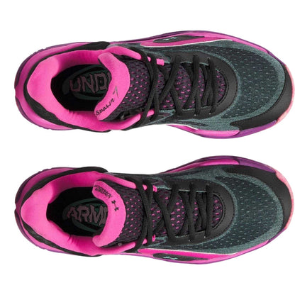 Black - Lifestyle - Under Armour Mens Spawn 7 Basketball Shoes