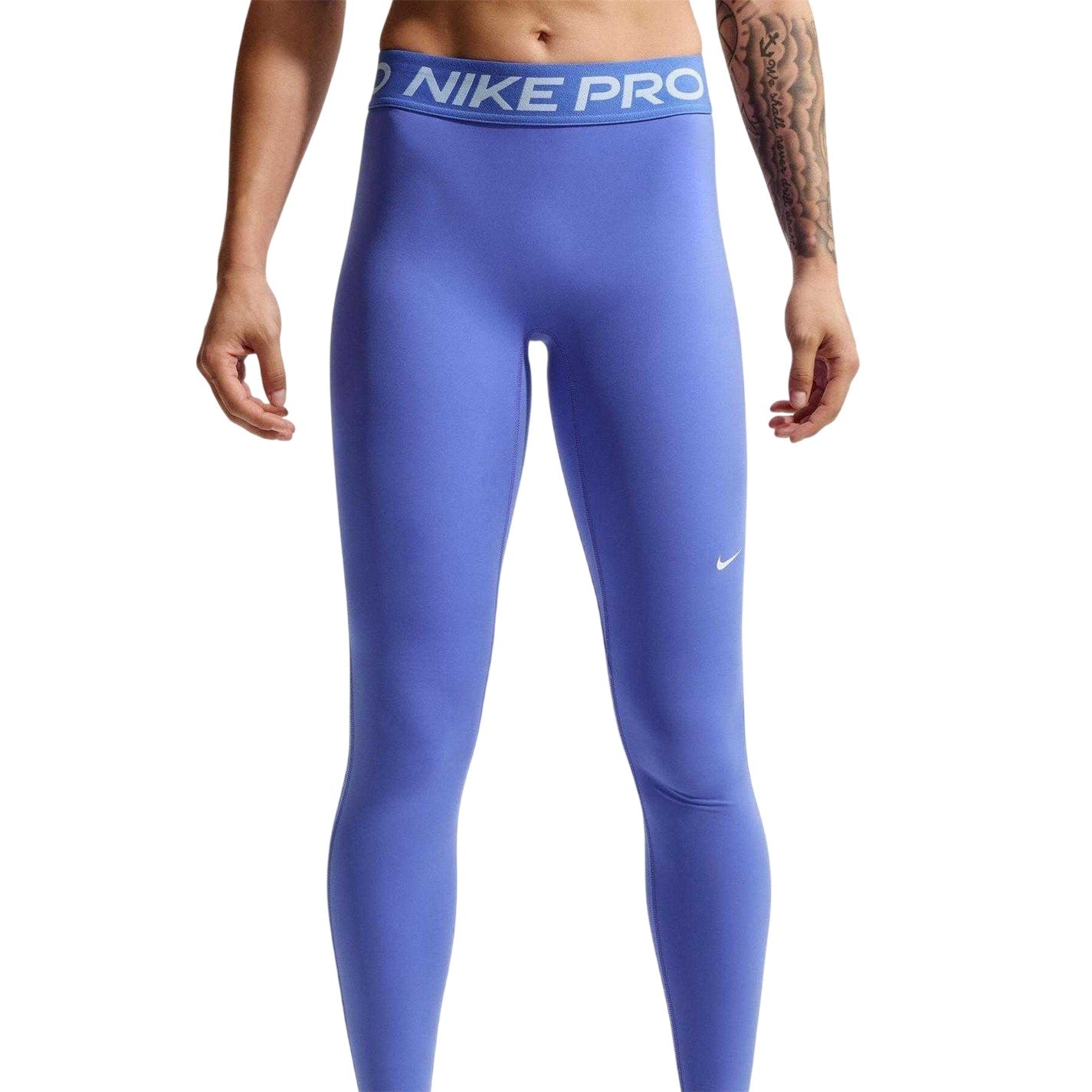 Sapphire - Side - Nike Womens-Ladies Pro Leggings