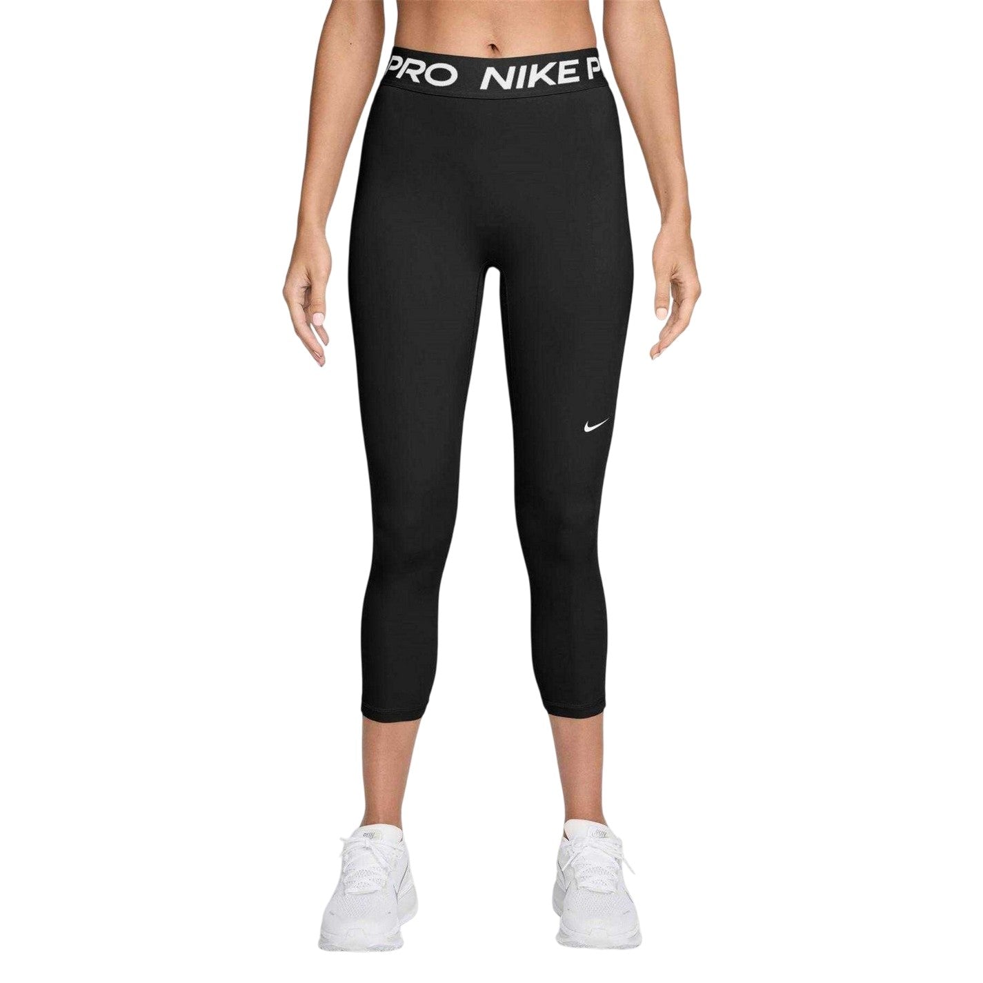 Black - Front - Nike Womens-Ladies Pro Leggings