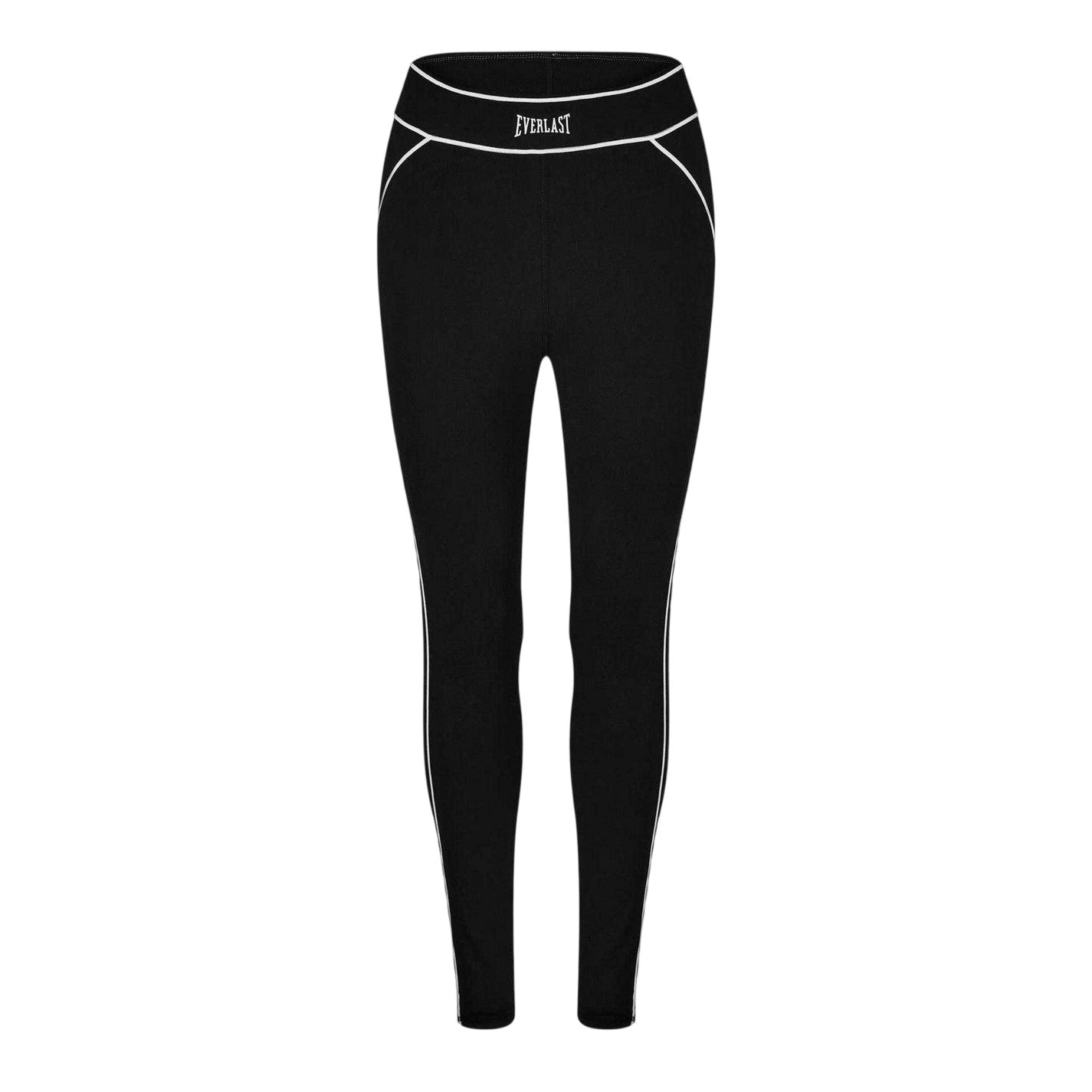 Black - Front - Everlast Womens-Ladies High Rise Leggings