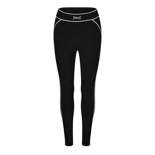 Black - Front - Everlast Womens-Ladies High Rise Leggings