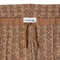 Beige - Lifestyle - Lacoste Womens-Ladies Monogram Flared Jogging Bottoms