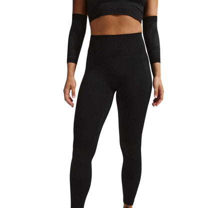 Black - Side - Nike Womens-Ladies Pro Snug Fit Leggings