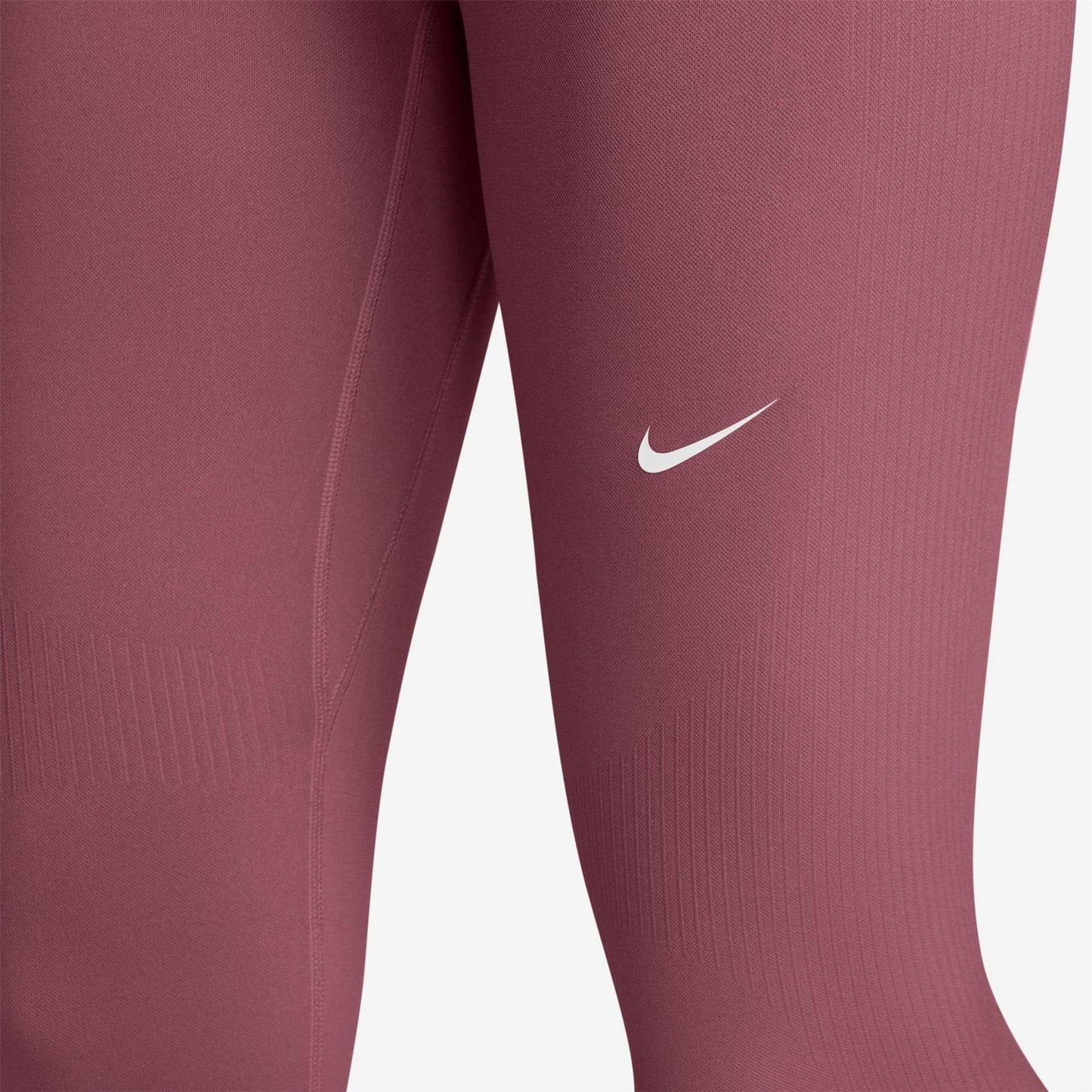Pink Smoke - Side - Nike Womens-Ladies Pro Snug Fit Leggings
