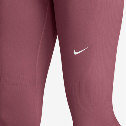 Pink Smoke - Side - Nike Womens-Ladies Pro Snug Fit Leggings