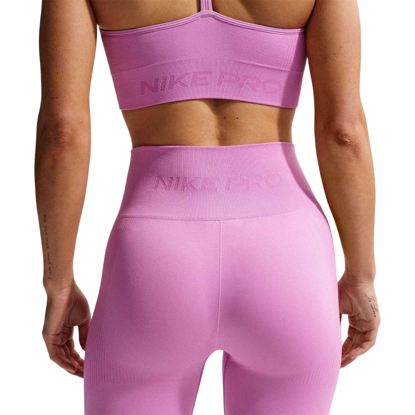 Magenta - Lifestyle - Nike Womens-Ladies Pro Snug Fit Leggings