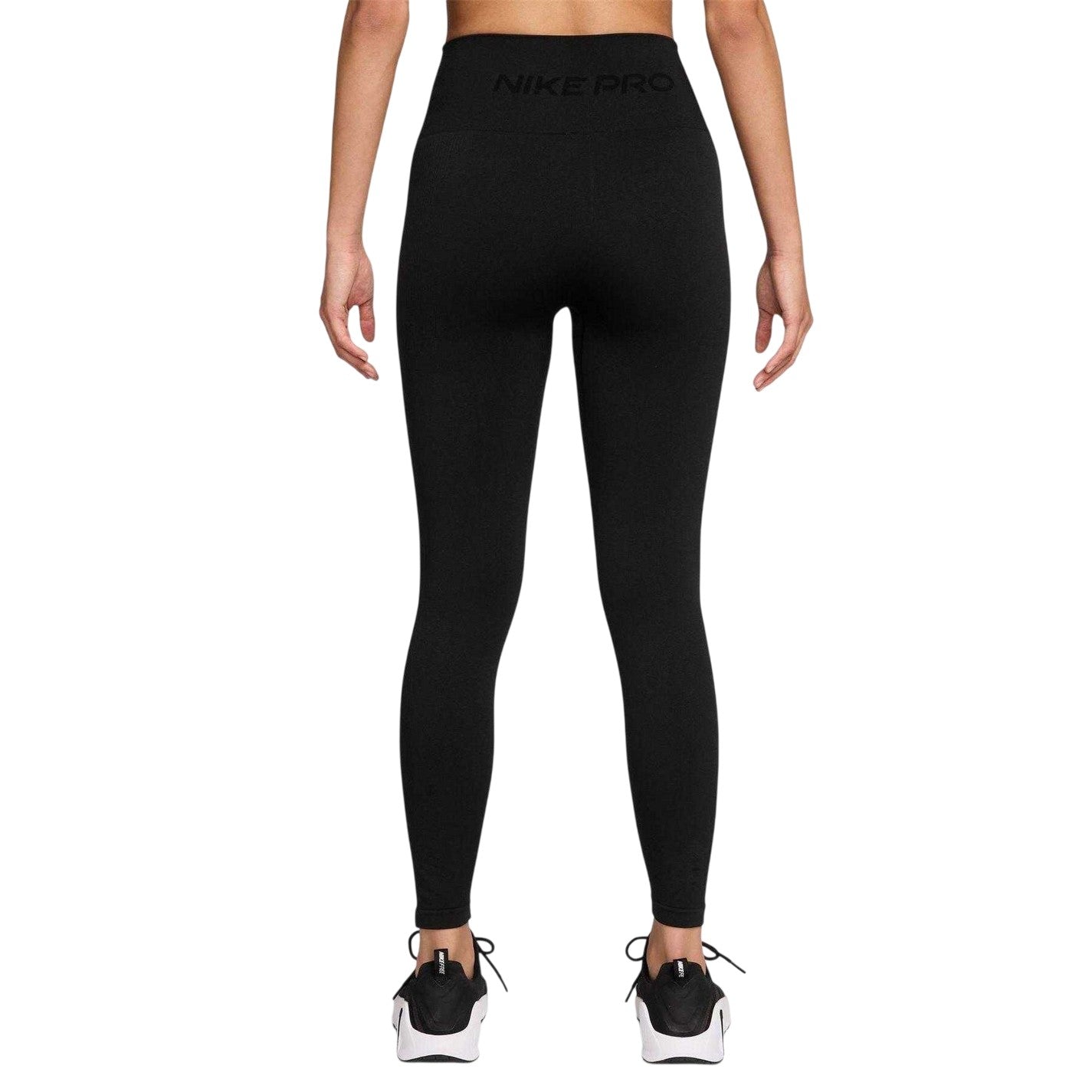 Black - Back - Nike Womens-Ladies Pro Snug Fit Leggings