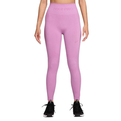 Magenta - Front - Nike Womens-Ladies Pro Snug Fit Leggings