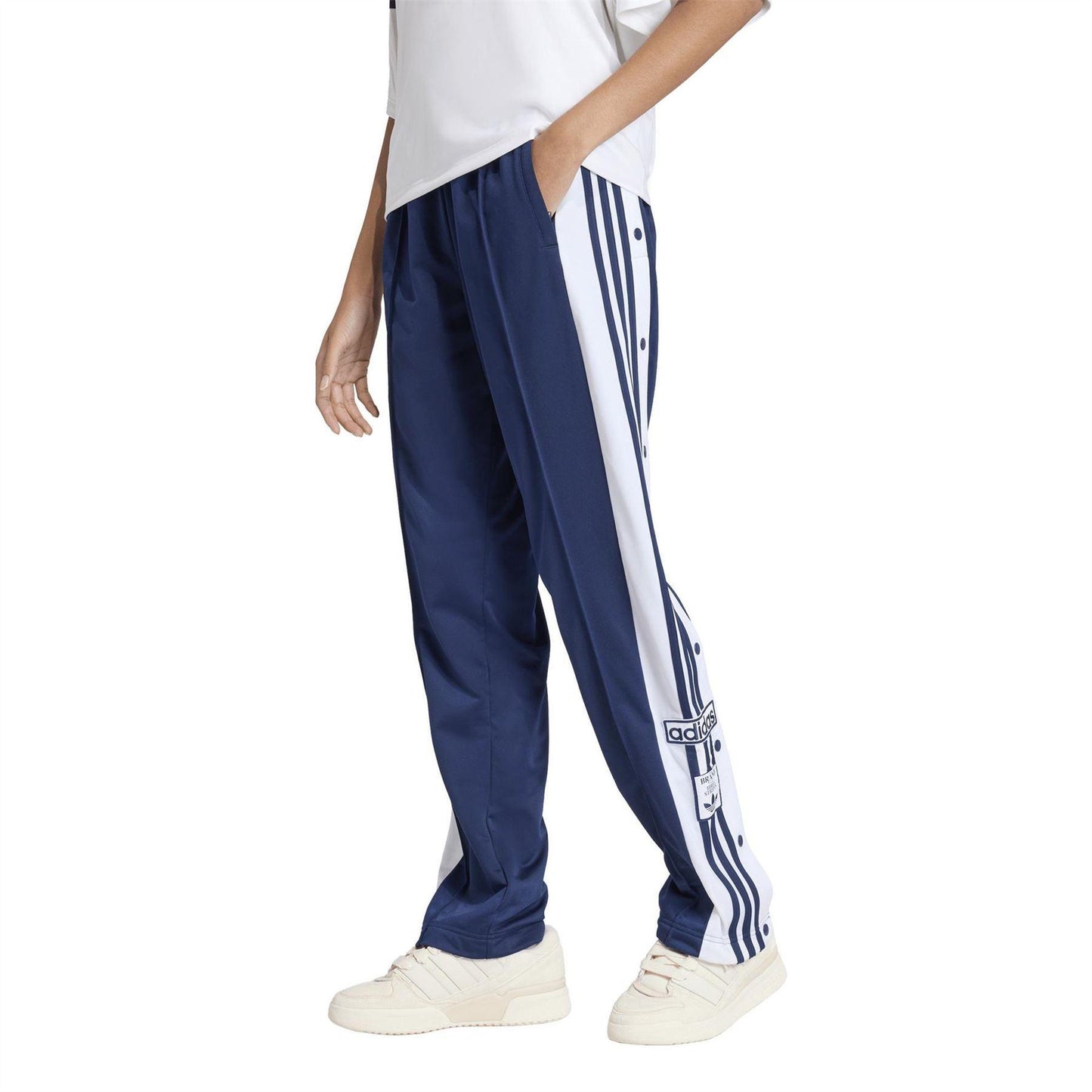 Night Indigo - Pack Shot - Adidas Womens-Ladies Adibreak Classic Tracksuit Bottoms