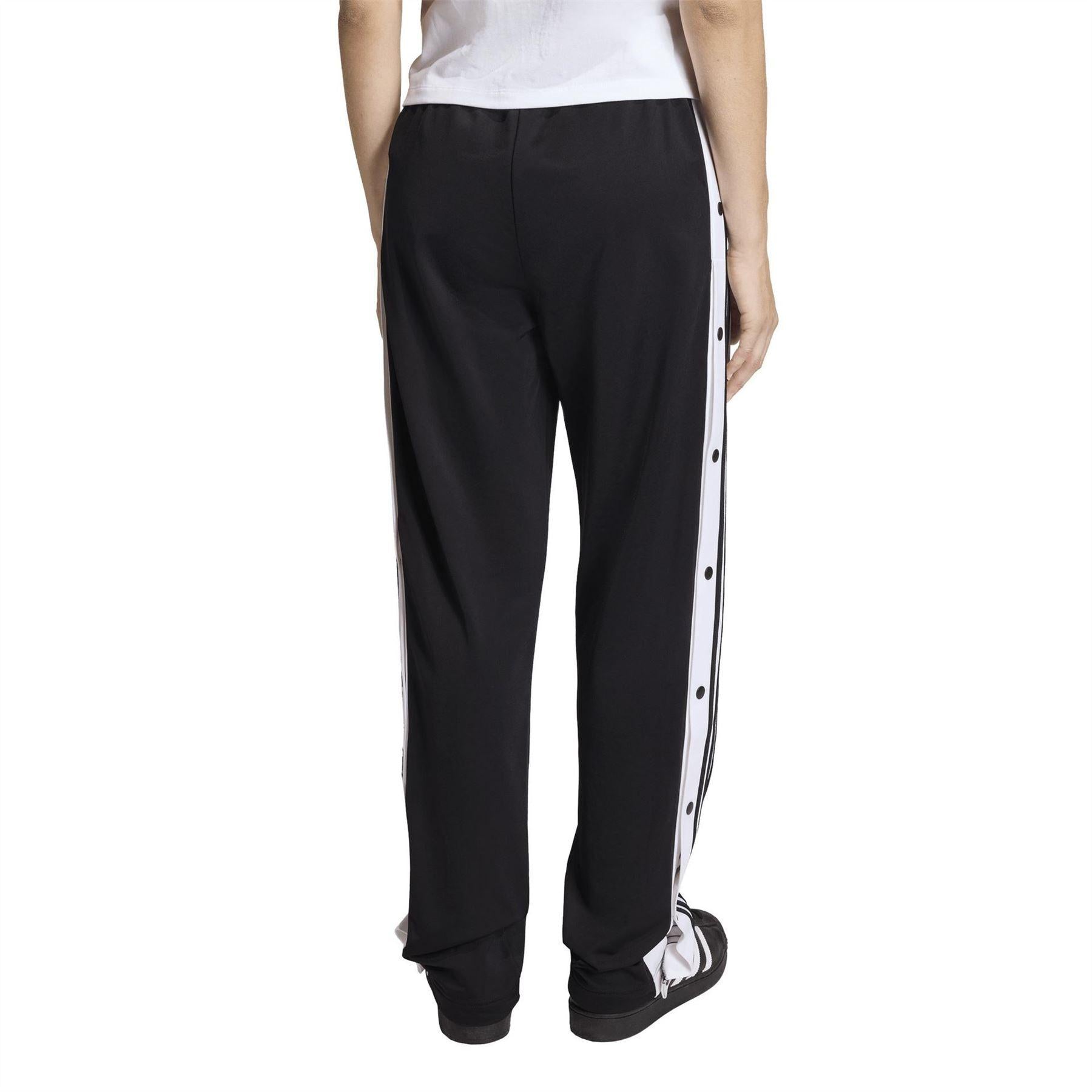 Black - Side - Adidas Womens-Ladies Adibreak Classic Tracksuit Bottoms