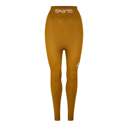Brown - Front - Skins Womens-Ladies Series-3 Leggings